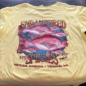 Gildan Yellow Fish Graphic Tee